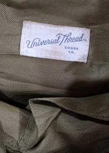 Olive Green Tote Bag