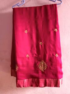 Pink Saree