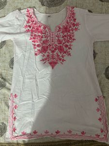 Pink Short Kurti