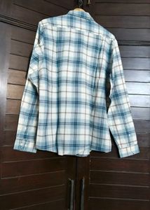 Richlook Men Mint Green Checked Shirt