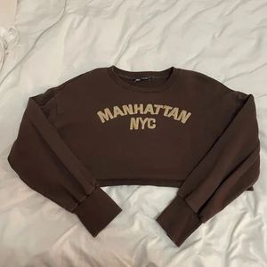 Zara cropped Sweatshirt