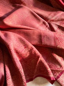 Pure Silk Pastel pink Kinkhwab