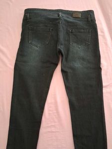 Dark Wash High-Waisted Jeans
