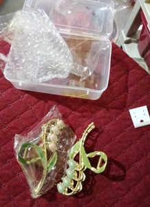 Snake Rhinestone Hair Clip