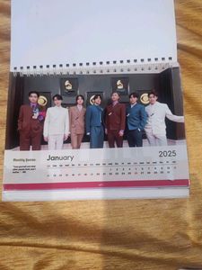 BTS Calendar 2025 - Official Merchandise