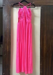 Crochet Trim Dress