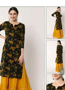 M Size Ladies Kurthi Top Only