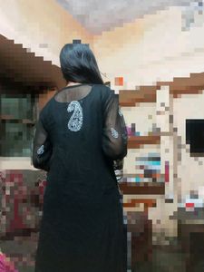 Chikinkari Mirror Work Kurta