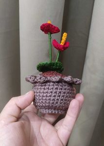 Crochet Anthurium Plant