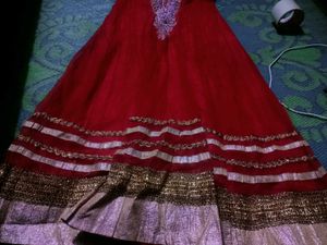 Red Gown For 16 ,17 Years Old Girl