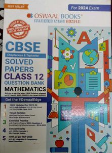 Oswaal Question Bank Mathematics Class XII