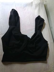 Black Bralette Top