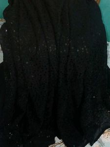 New Sequins Georgette Saree