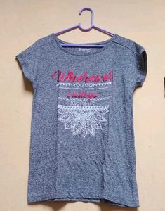 Gray Graphic Tee