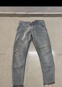 Gray Denim Jeans