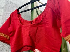 Non-padded Red Blouse