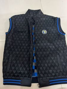 Black Half Sleeve Double Sided Jacket