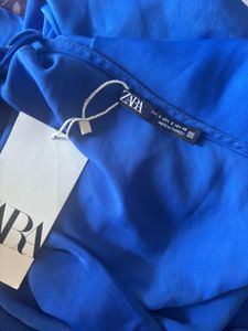 🔻Sale Alert- Zara Blue Satin Dress