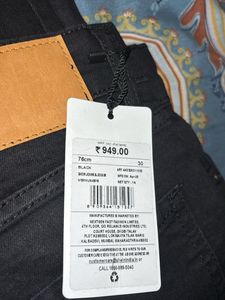 Shein Ripped Black Jeans