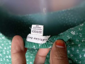 Green Floral Day Dress