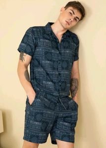 Men's Printed Cordset