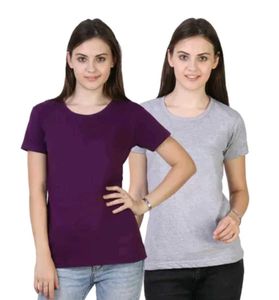 🛍️ Purple & Khadi Tee ⭐⭐⭐⭐⭐