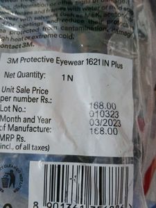 Clear Safety Goggles