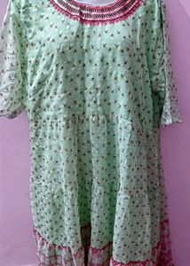 4xl georgette anarkali kurta