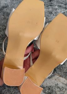 White Fashion Heels