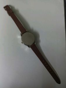Classic Brown Strap Watch
