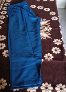Blue Embroidered Dress