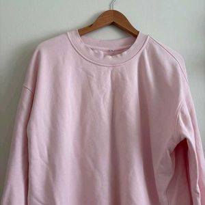 Pink vintage Pullover Sweatshirt