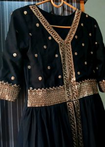 Elegant Black Kurta Set