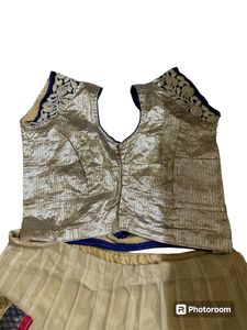 Beige Lehenga Choli