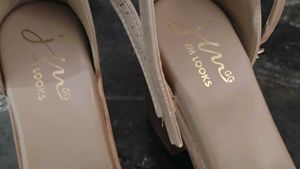 Nude Platform Heels