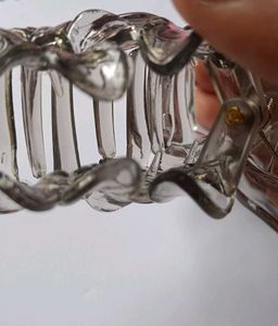 Elegant Crystal Flower Hair Clip