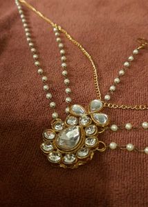 Pearl & Crystal Headpiece