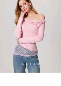 Cowl Neck Y2K Patchwork Top