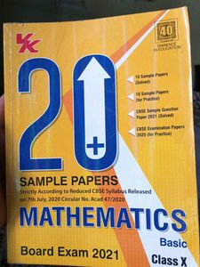 Class X Mathematics Sample Papers
