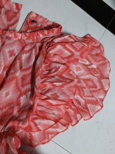 Girls Cute Pink Frock
