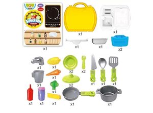 Toyshine Play Kitchen Set in a Suitcase