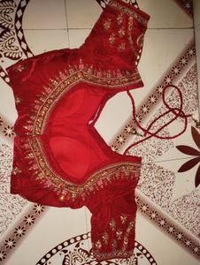 Stunning Red &amp; Gold Bridal Lehenga