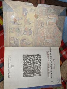Social Science- History Textbook For Class X CBSE , Laminated And In Good Condition