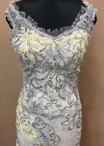 Stone Work Gown