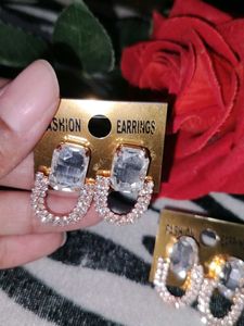 Sparkling Crystal Earrings