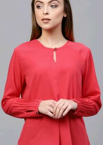 Coral Full Sleeve Women&#39;s  Top