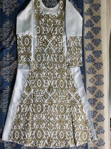 Embroidered Indian Outfit
