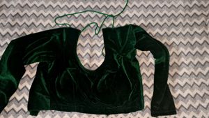 Full Sleeves paddad Blouse