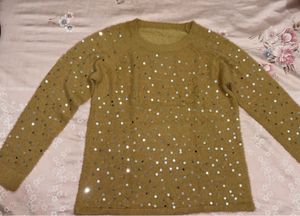 Knit sequin Sweater
