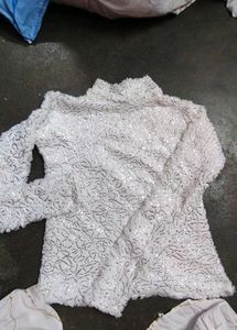 White Fur Top